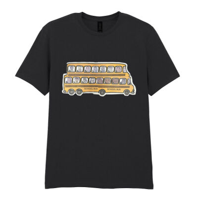 TikTok School Bus T-Shirt Thumbnail