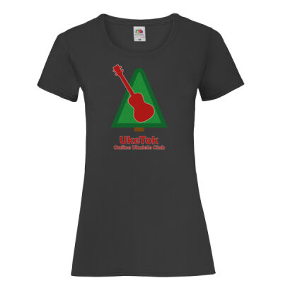 Christmas Tree Logo Ladies Fit Thumbnail