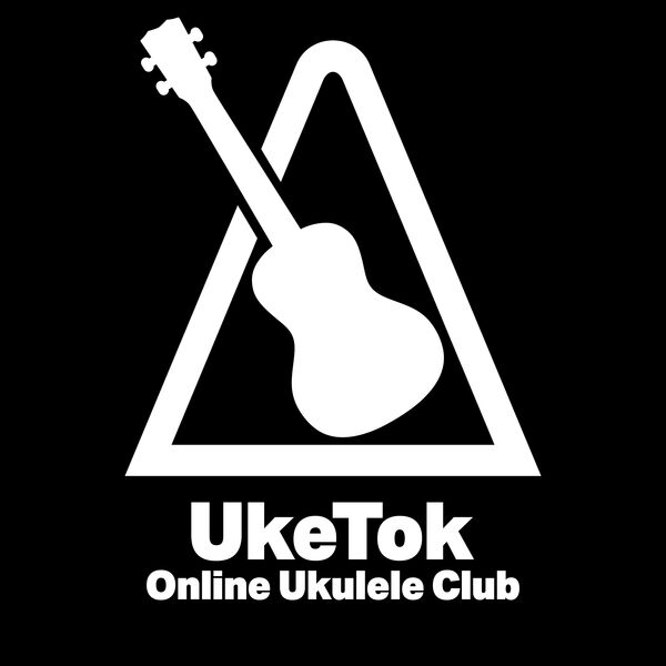 UkeTok Logo - White Thumbnail